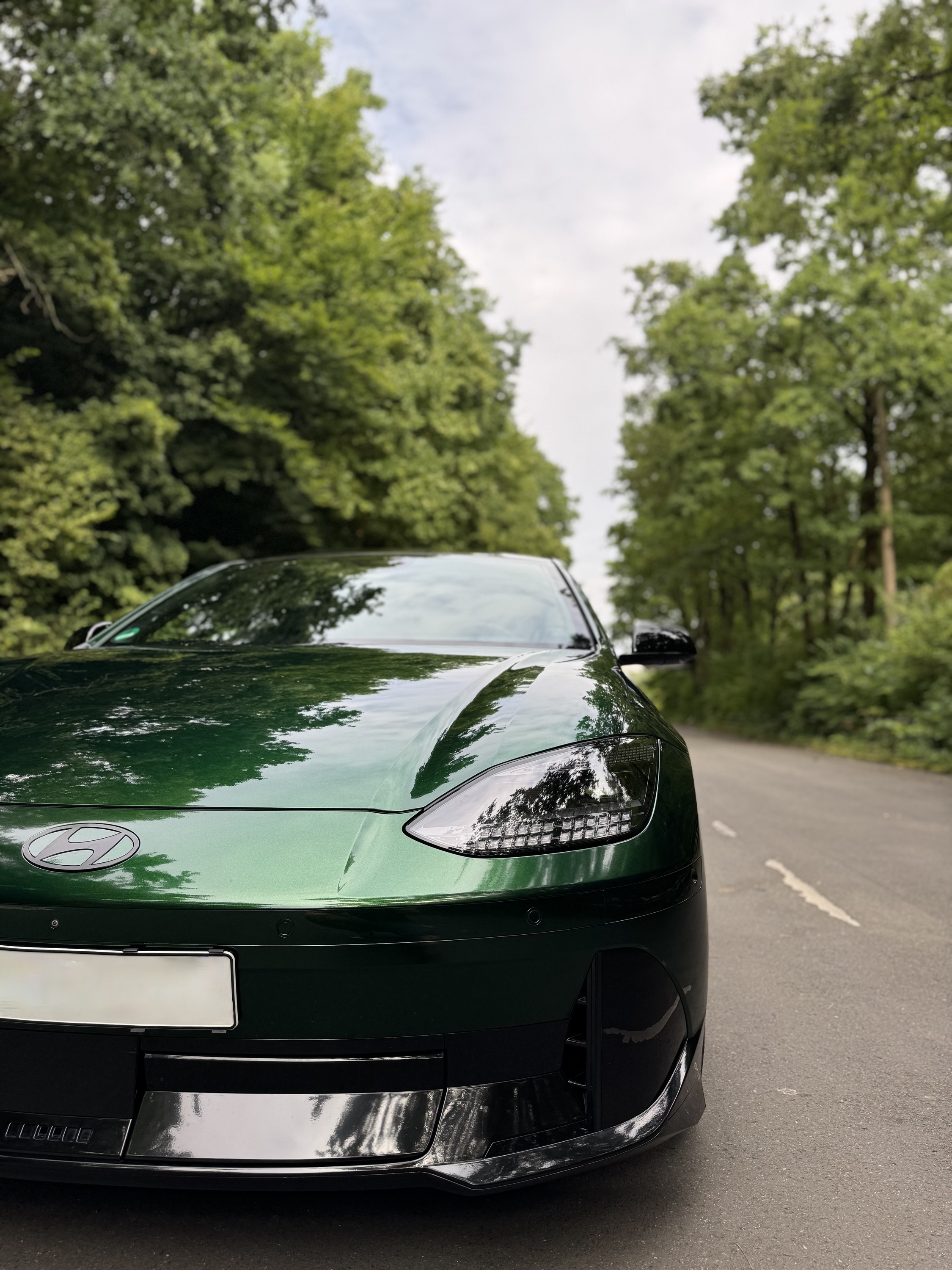 IONIQ 6 mal anders foliert